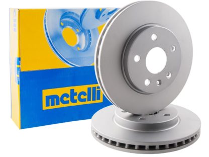 Komplet tarcz hamulcowych osi przedniej firmy Metelli o średnicy 296mm do Opel Insignia A 569421 / 13502213