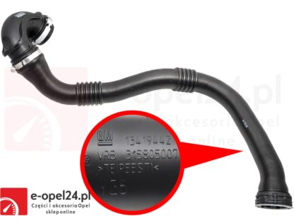 Rura od intercoolera do przepustnicy Opel Insignia 2.0 - B20DTH - 1302288 / 13419442