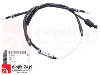 Linka elektrycznego hamulca ręcznego Opel Astra J - 0522136 / 13441135