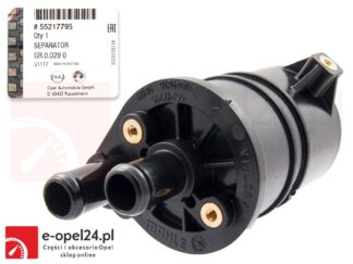 Oryginalny separator (odma) oleju Opel Astra H / Signum / Vectra C / Zafira B - 1.9 CDTI - 656722 / 55217795