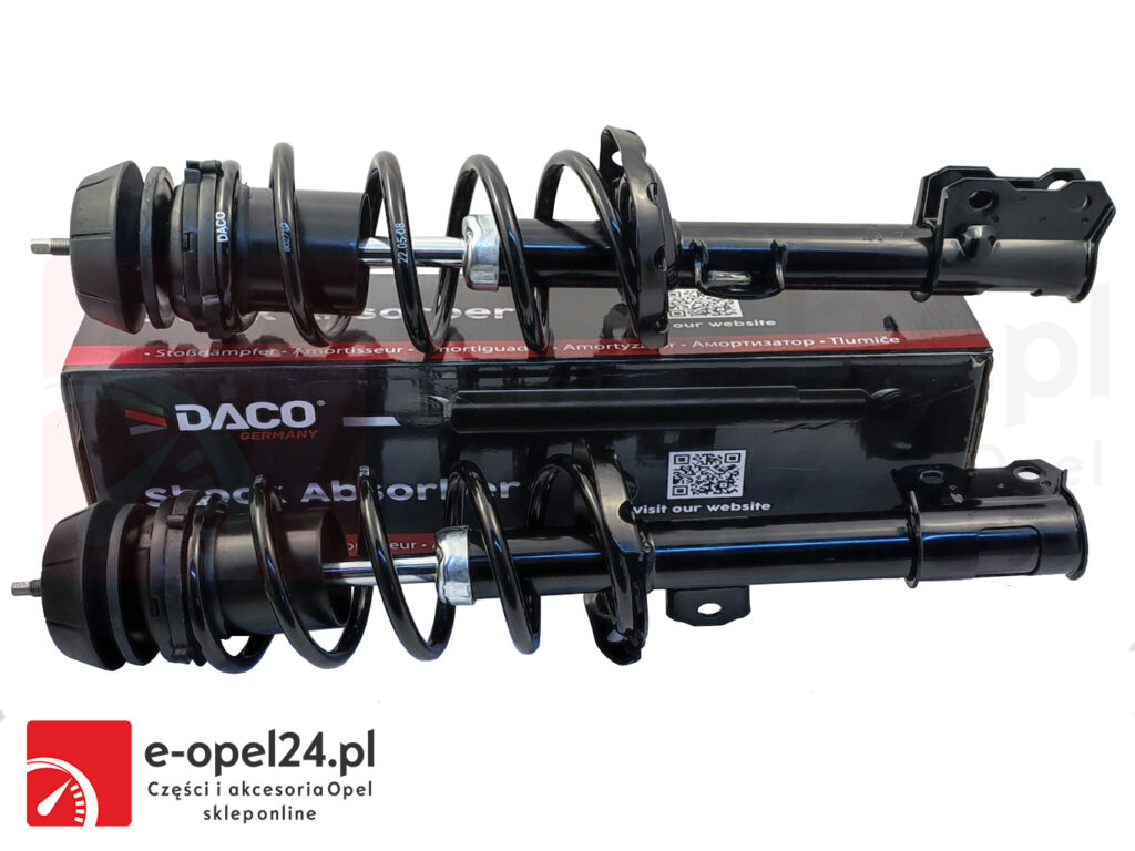 Juego De 4 Amortiguadores Delanteros Y Traseros Para Vauxhall Corsa C 2000-2006 – Drexler, Gas, Acero